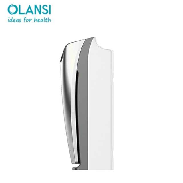 Olansi K2B สำนักงานลบไอออนเครื่องฟอกอากาศแบบพกพา HEPA กรองความชื้น Ionizer เครื่องฟอกอากาศบ้าน