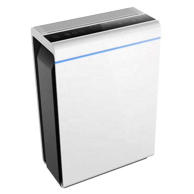 Olansi K07 ที่มีประสิทธิภาพสูงเครื่องกรอง HEPA สมาร์ทอากาศกับการดำเนินงานอินเตอร์เน็ตไร้สายสำหรับใช้ในบ้าน