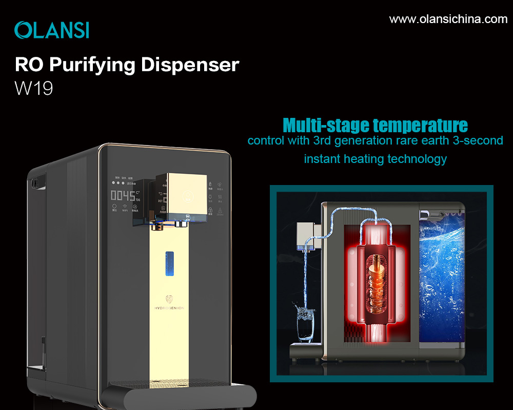 ไฮโดรเจนร้อนและเย็นน้ำอัลคาไลน์ Reverse Osmosis ระบบ RO ตู้น้ำเครื่องกรองที่แก้ปัญหาของคุณของน้ำบริสุทธิ์ร้อนหรือเย็น